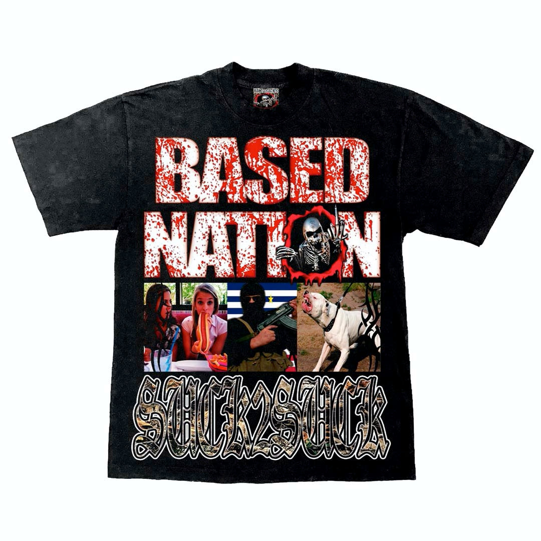 Based Nation Black Tee